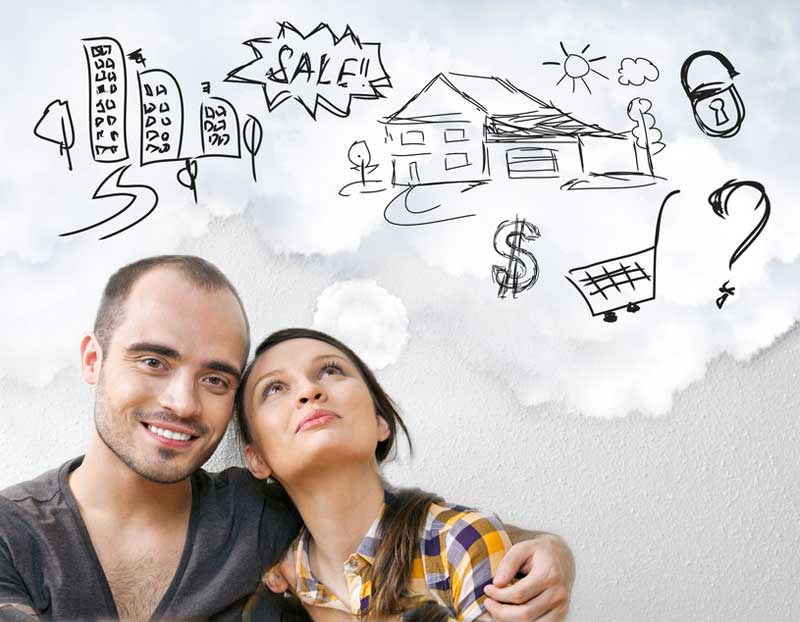 Couple thinking of investing property